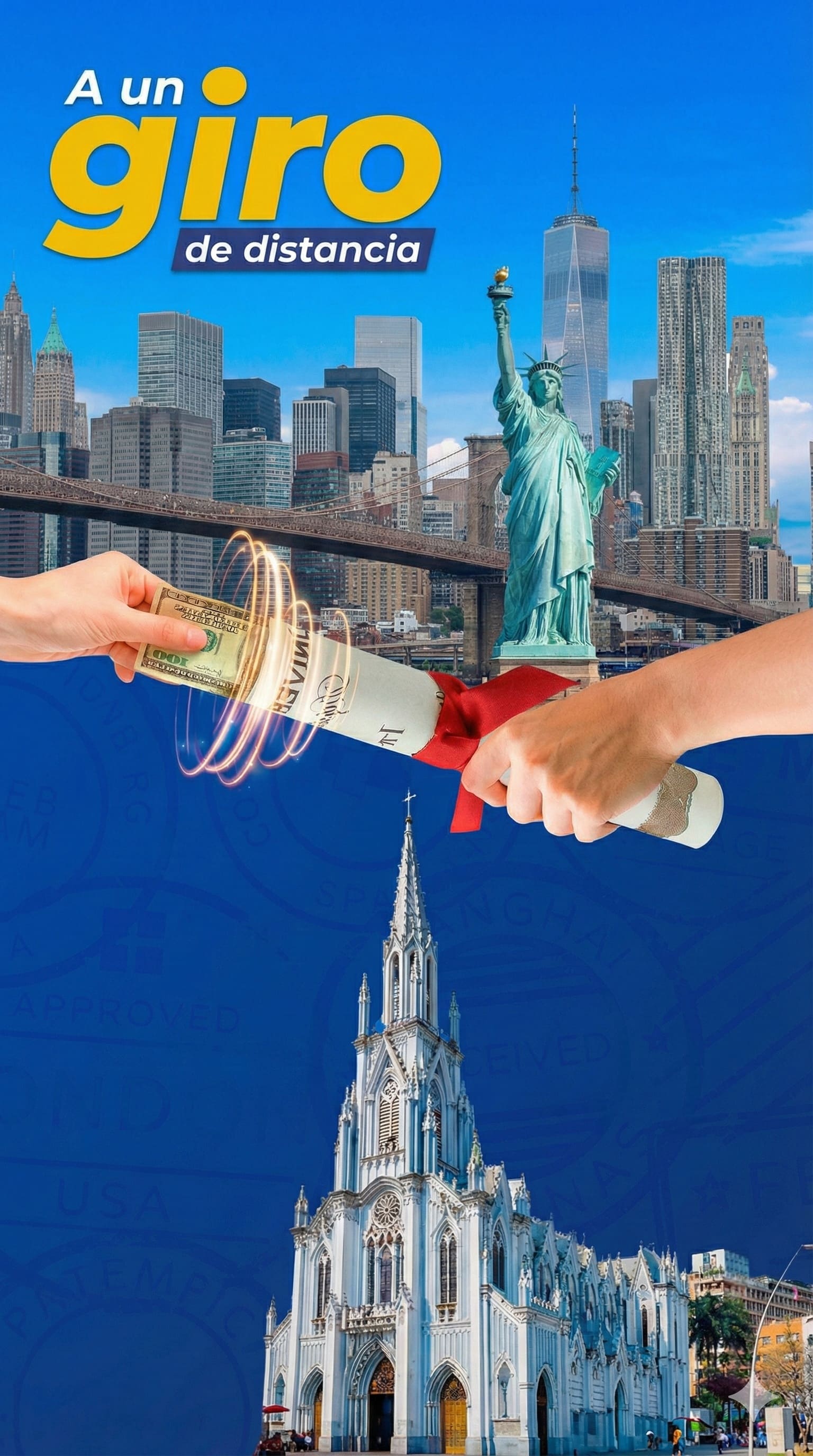 A un giro de distancia